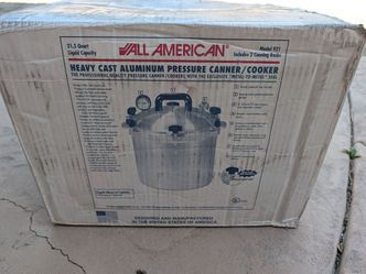 All American 1930: 21.5qt Pressure Cooker/Canner (The 921) - Exclusive Metal-to-Metal Sealing System