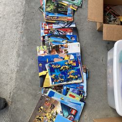 Lot Of lego Instructions And Catalogs