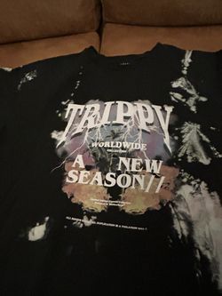 Boohoo man Trippy Red sweatshirt  