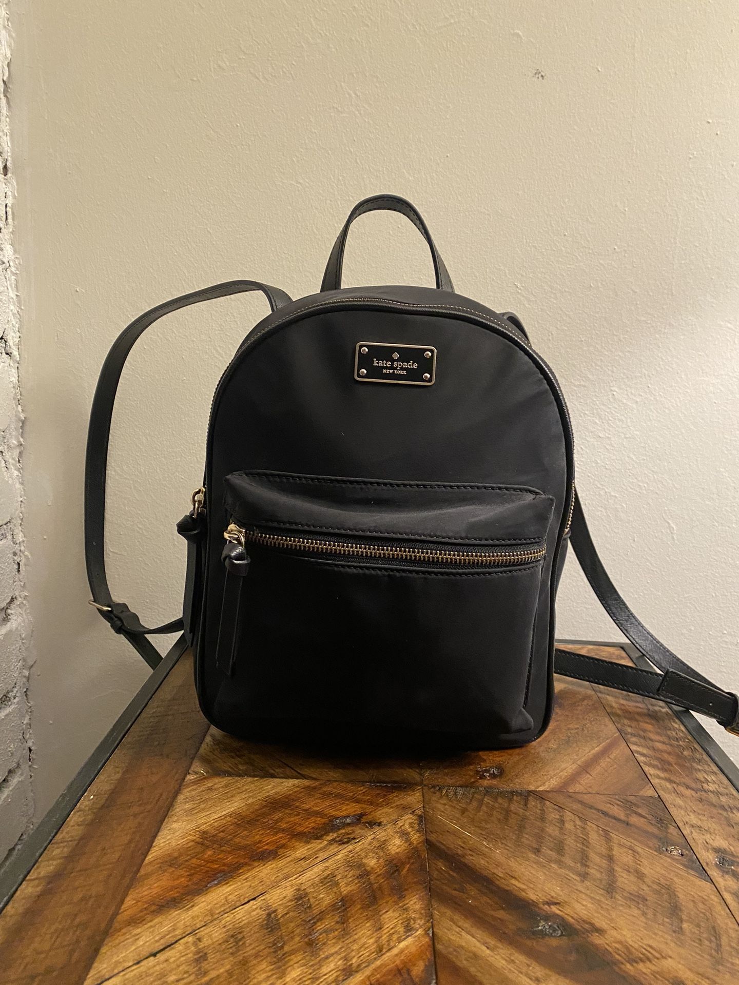 Kate Spade Black Backpack
