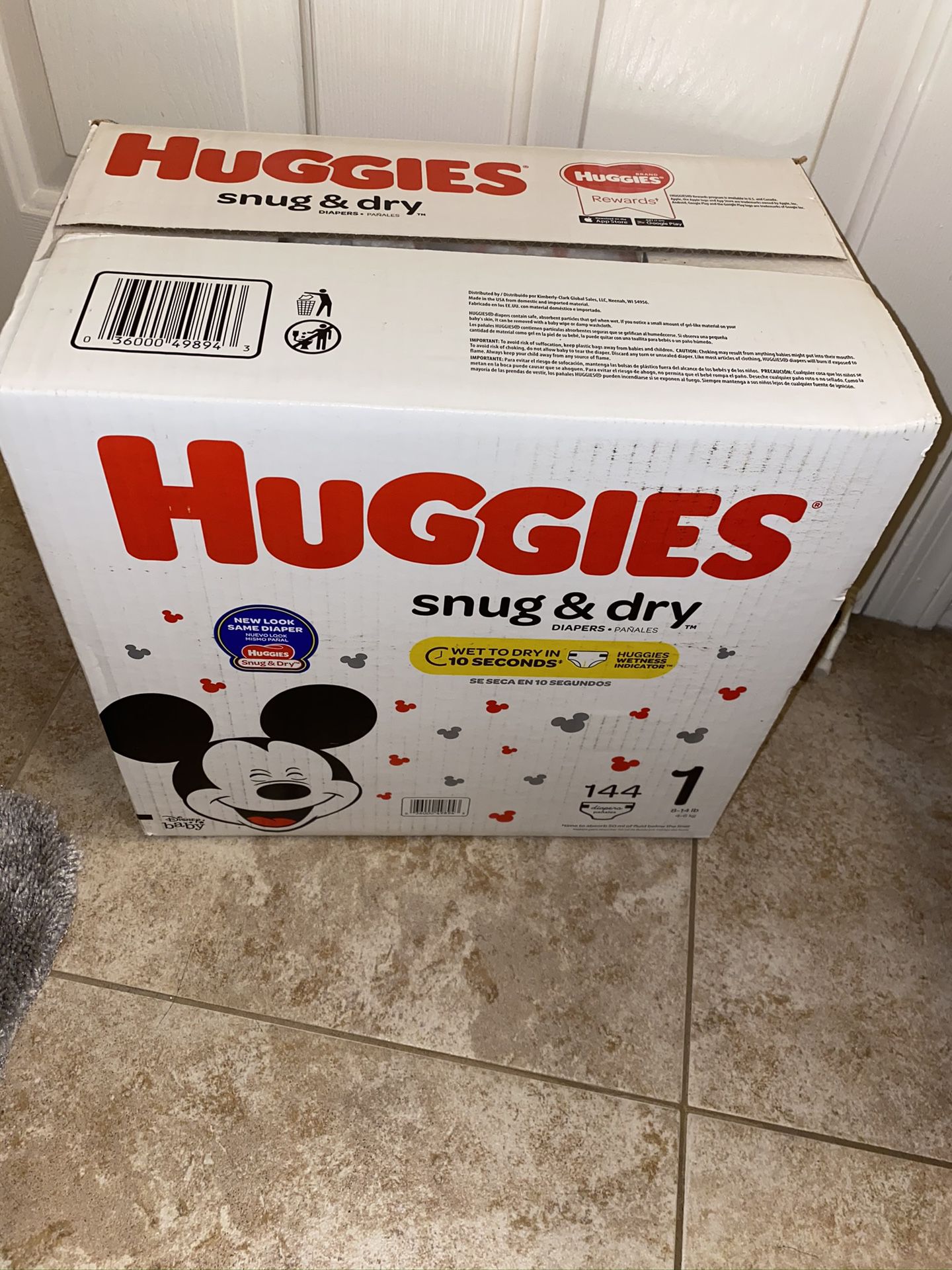 Huggies size 1