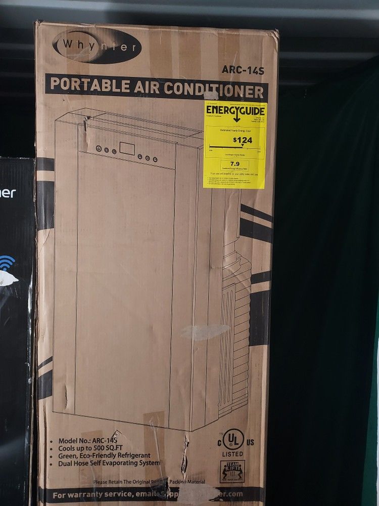 Portable Air Conditioner Cools 500 SQ FT