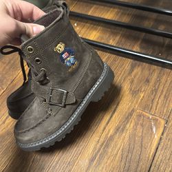 Kids polo boots size 11c