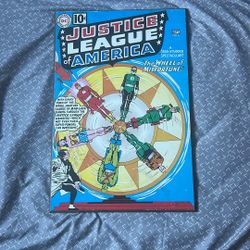 JUSTICE LEAGUE, HARD WOOD POSTER