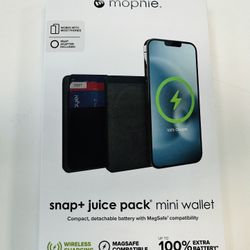 Snap And Juice Pack Mini Wallet Mophie