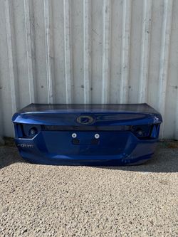 2019 2020 2021 2022 2023 2024 Kia Forte Trunk Shell