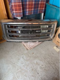 Headlights and grill