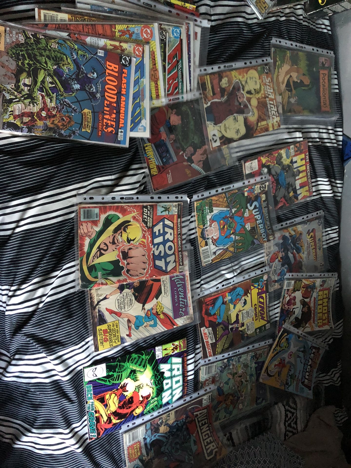 Lot Of Comics Vintage And New Dc And Marvel And More