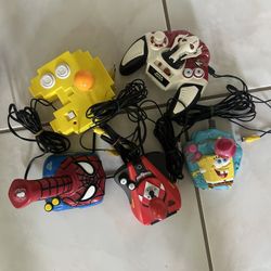 Power Rangers Plug&Play Avtv Lot Spider-Man SpongeBob Star Wars PAC Man Tested 