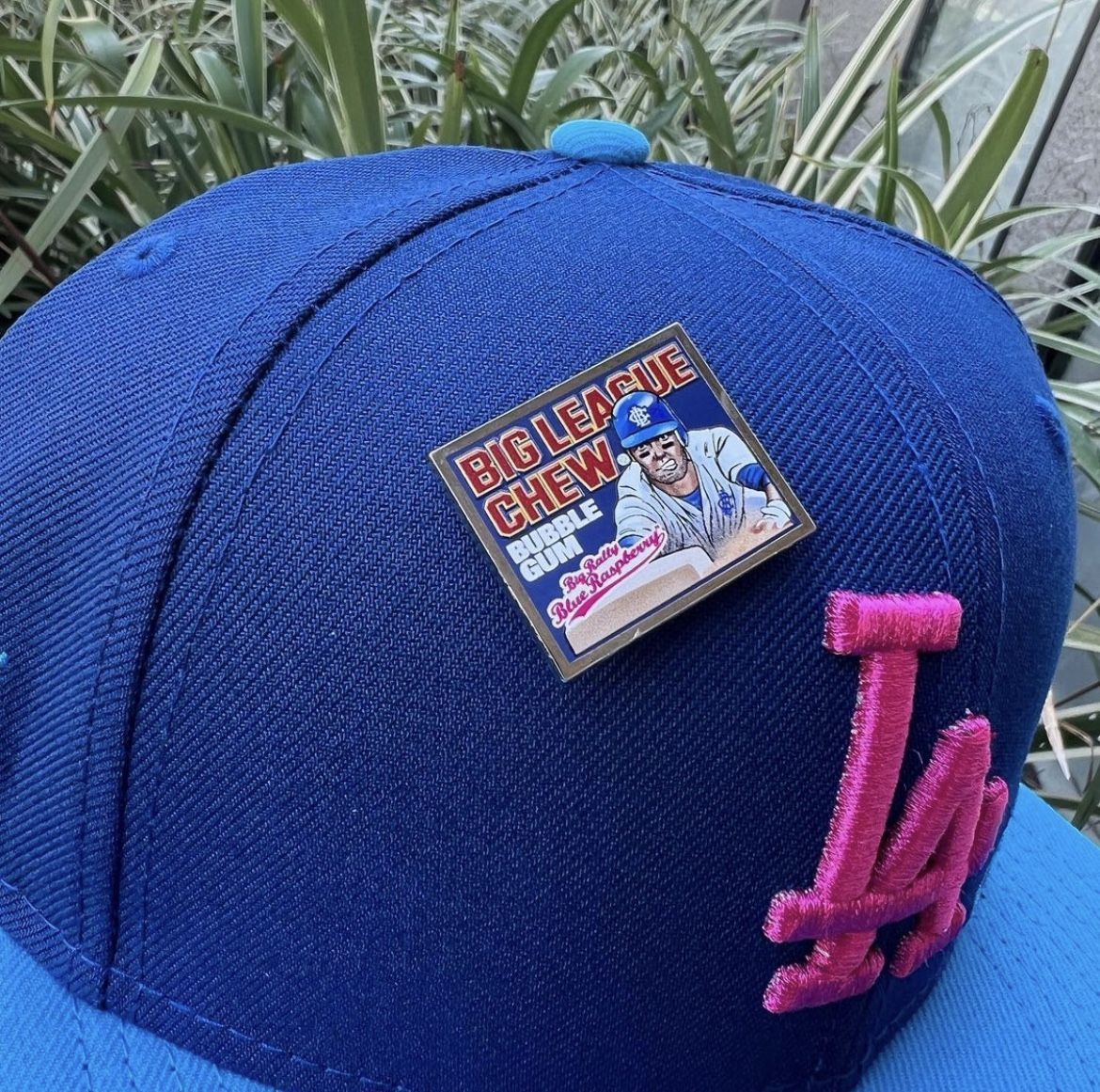 San Francisco Giants New Era MLB x Big League Chew Big Rally Blue Raspberry  Flavor Pack 59FIFTY Fitted Hat - Blue/Light Blue