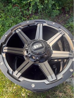 Brand new 20”x10” grid off-road rims universal