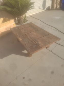 Coffee table  rustic look