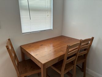 IKEA table and chairs