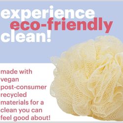 Brand New (5pcs For $12) Bath and Shower Mesh Sponge by AfterSpa (Assorted Colors) - 5 for $12