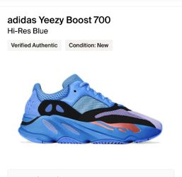 Yeezy Boost 700 Hi-Res Blue Size 6