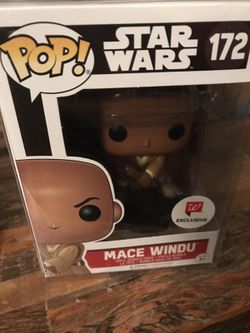 Funko Pop Star Wars mace windu walgreens exclusive rare