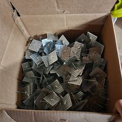 Insulation Pins. Insulation Glue And Tape. Full kit only 2 months old. Ready to hang insulation or anything!  Hanging Insulation.