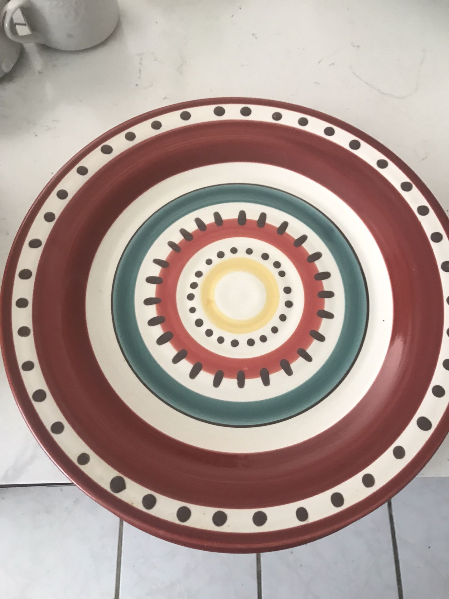 Aaron Sanchez Stoneware Terracotta Plates