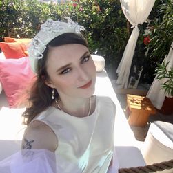 Eugenie /Bridal Accessory Hand Crafted