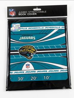 NFL Jacksonville Jaguars Jumbo Stretchable Book Cover