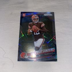 Shedeur SanderRookie Card