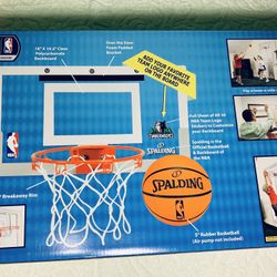 Spaling NBA Slam Jam Over The Door Team Edition Basketball Hoop