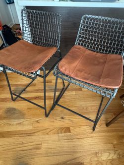 Crate and Barrel Barstools