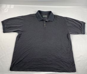 Lone Cypress Pebble Beach Men's XL Black Double Mercerized
