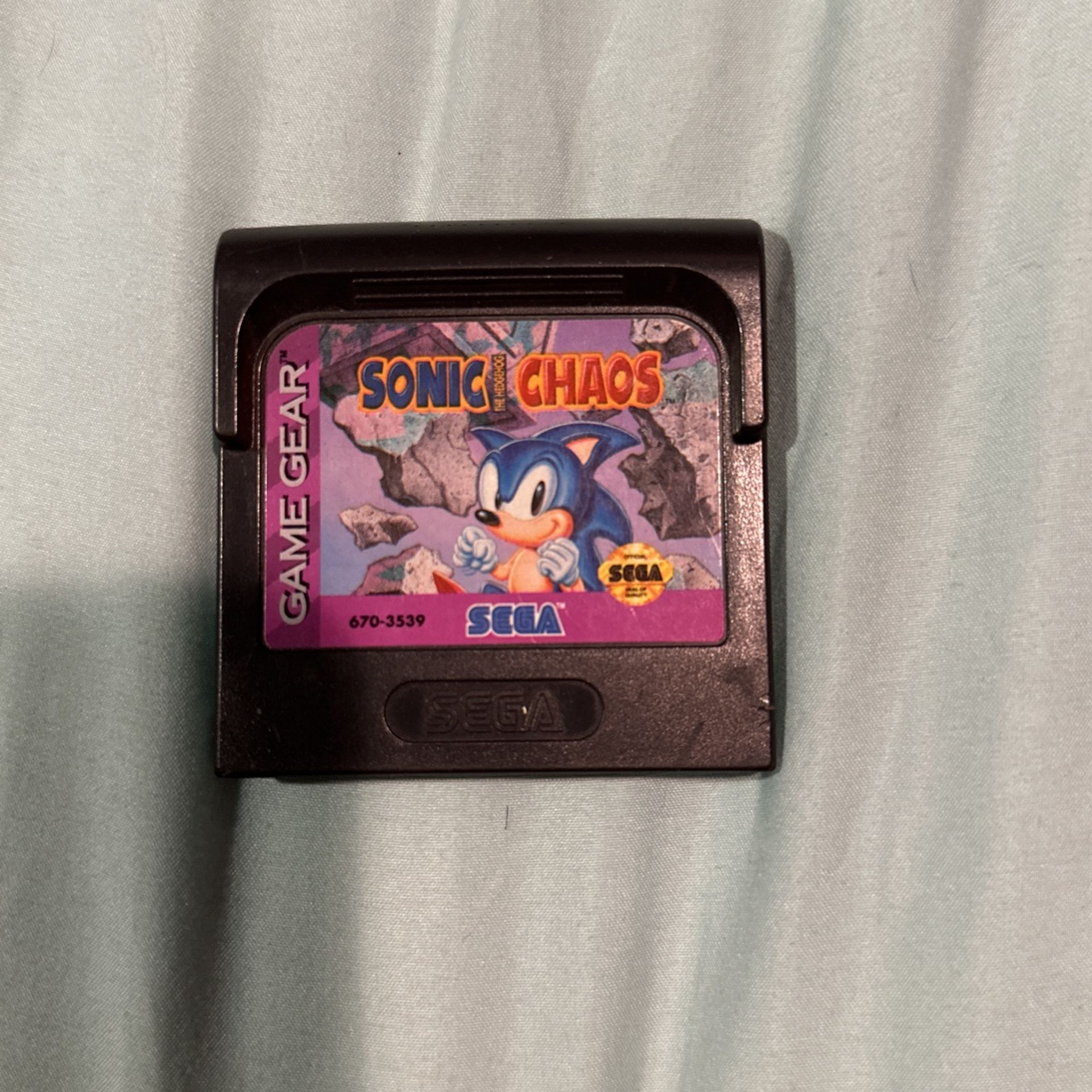 Sonic Chaos Game Gear Game