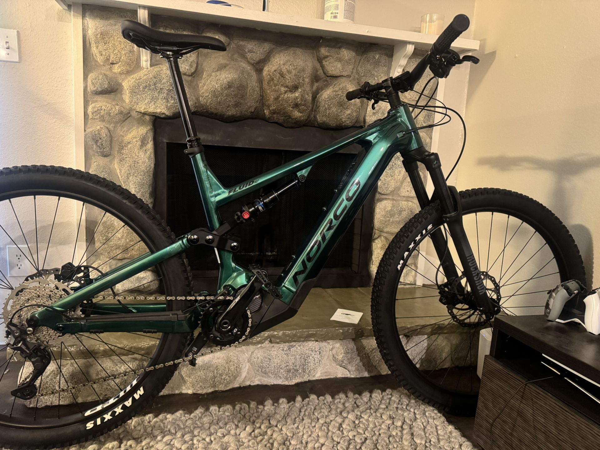 2023 Norco Fluid VLT A2 Grn/Blk XL