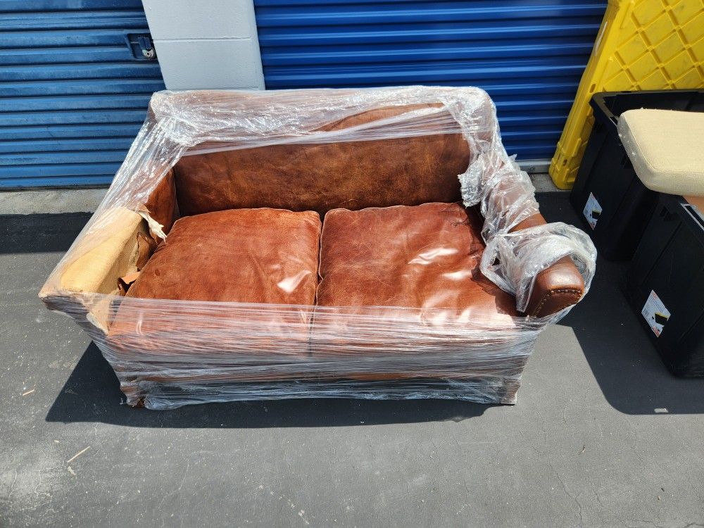 Small Leather Couch