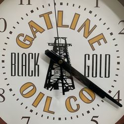 Gatline Oil Clock