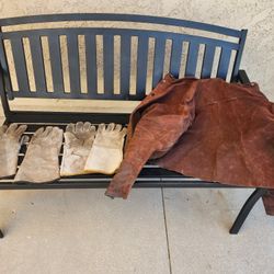 Welding Jacket,  2 Pairs Gloves