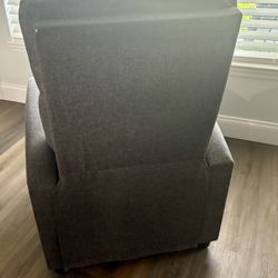 Fabric recliner chair 