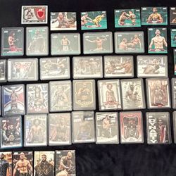SPORTS CARDS UFC ( dm for prices )