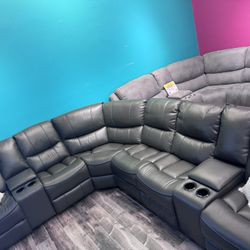 Madrid Reclining Sectional $1399