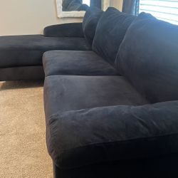 Black Sectional 