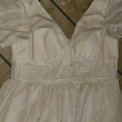 Beige Dress Party Wedding