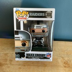 POP! FOOTBALL LAS VEGAS RAIDERS MAXX CROSBY VINYL FIGURE 