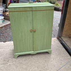 Continental custom built record cabinet