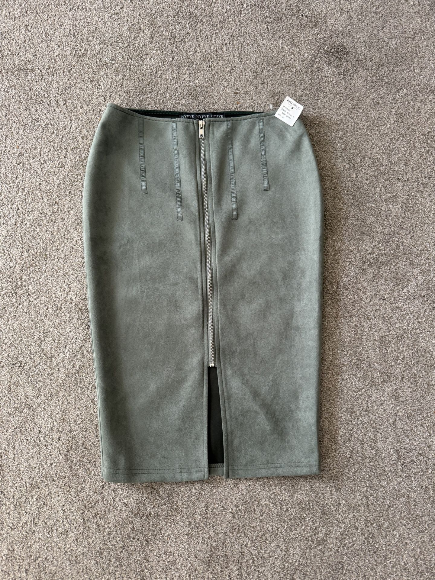 New Pencil skirt size M Zippered front decor New with Tags Classic official work
