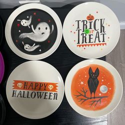 Halloween Plates
