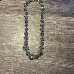 Victoria Crowne & Co Marcasite / Blue Topaz
