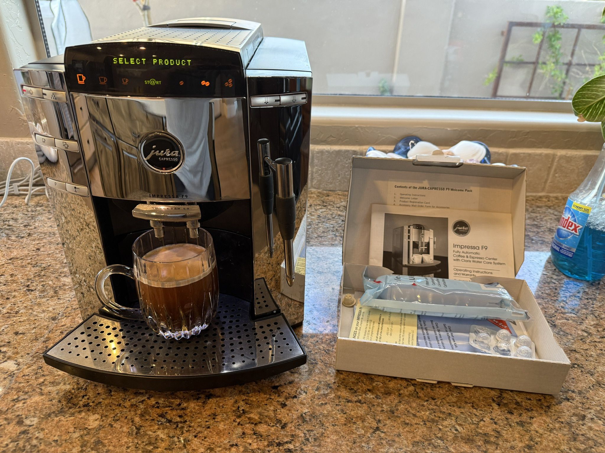 Jura Capresso Impresssa F9 Super-Automatic Espresso Machine