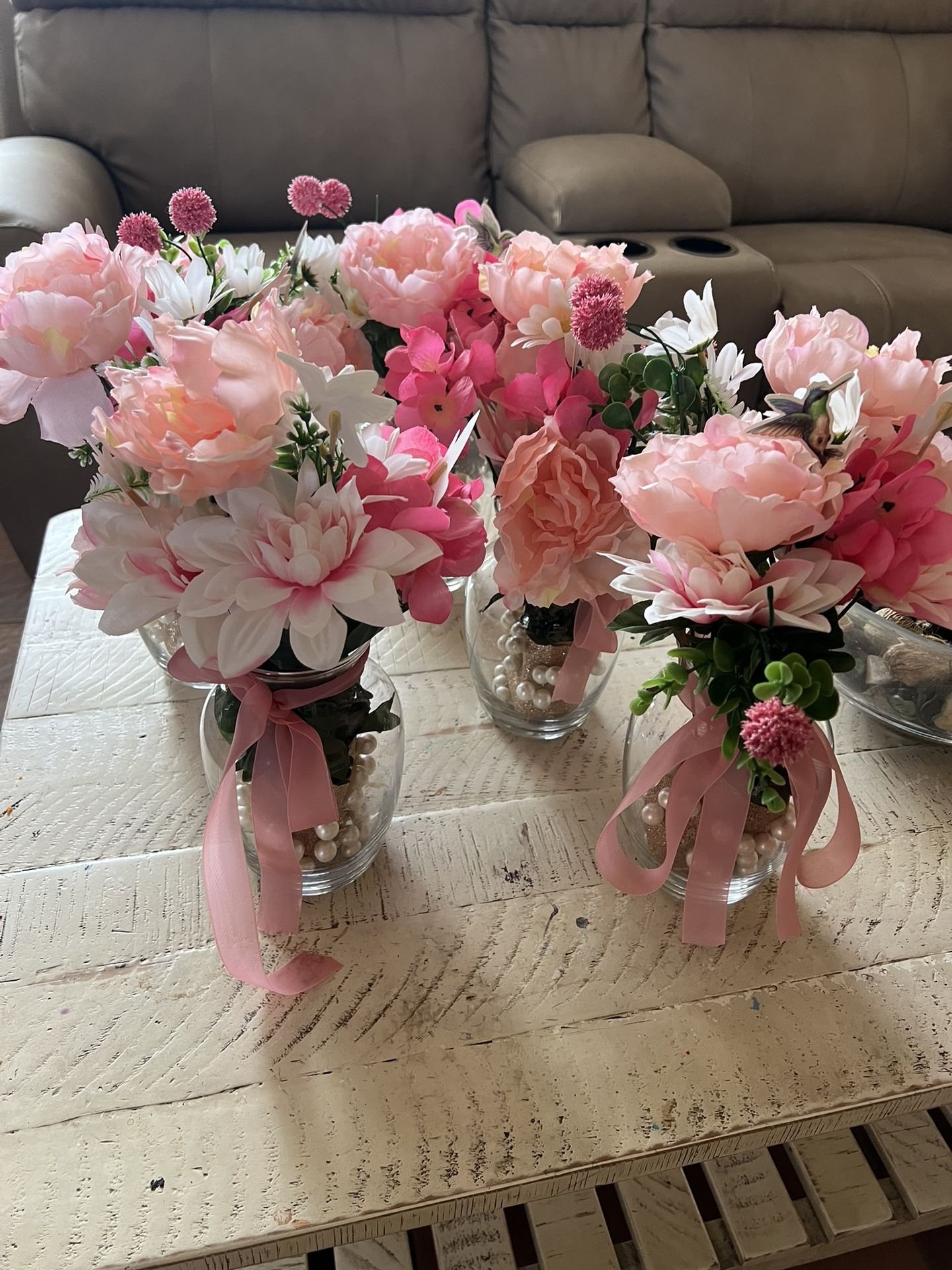 Centerpiece / Flower Arrangements 5 Total