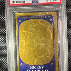 Mickey Mantle Old Vintage Baseball Card 