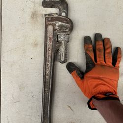 Ridgid 18” Pipe Wrench