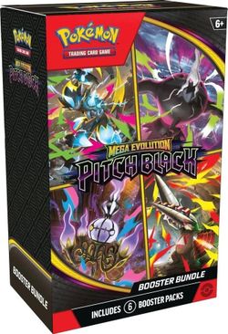 Pokemon TCG Mega Evolution Pitch Black Booster Bundle 6 Packs Sealed