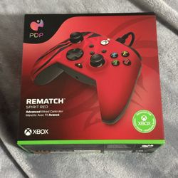 PDP XBOX Rematch Wired Controller Spirit Red ~ Brand New!
