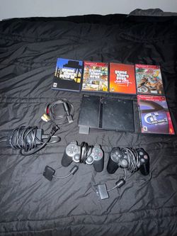Play station 2 with controllers/games